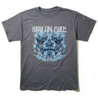 HIGH ON FIRE T Bastard Samurai-Grey