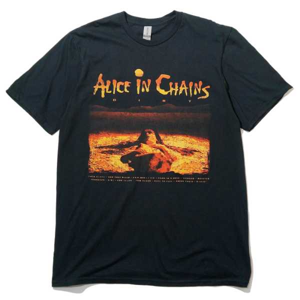 ALICE IN CHAINS ロングスリーブTシャツ Wonderland-Black | OSOMALO