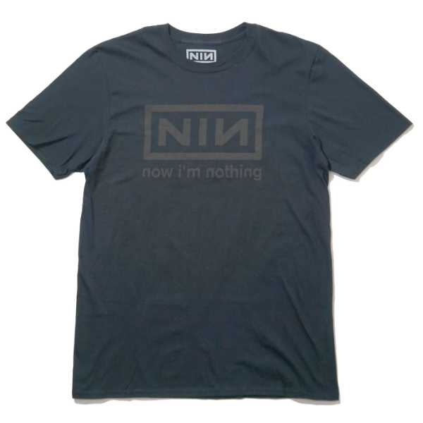 nine inch nails: now i'm nothing Tシャツ Vintage Nine Inch Nails 