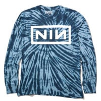NINE INCH NAILS 󥰥꡼T Logo-Dip Dye-Blue