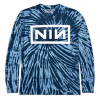 NINE INCH NAILS ���󥰥��꡼��T����� Logo-Dip Dye-Blue