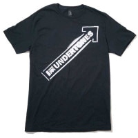 THE UNDERTONES T Arrow Spray(Wht)-Black