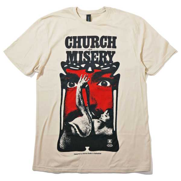CHURCH OF MISERY Tシャツ 赤 000000002779_uPF5eV7.jpg