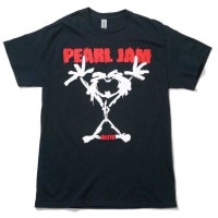 PEARL JAM T Stickman-Black