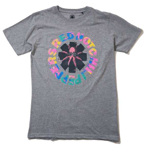 RED HOT CHILI PEPPERS Tシャツ Octppus-Grey