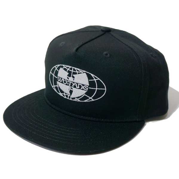 WU-TANG CLAN スナップバックキャップ World wide-Black
