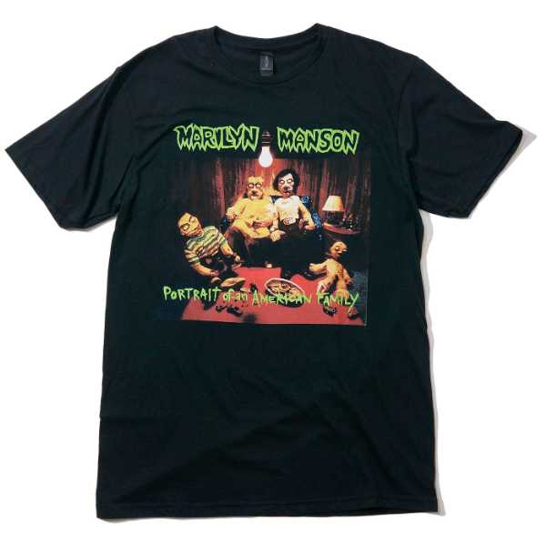 2008 MARILYN MANSON フェイス バンド Tシャツ 2008 MARILYN MANSON フェイス バンド Tシャツ ロックTシャツ