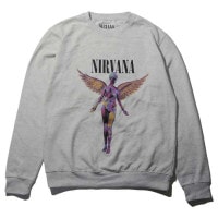 NIRVANA スウェットシャツ In Utero-Grey|パーカー・スウェット