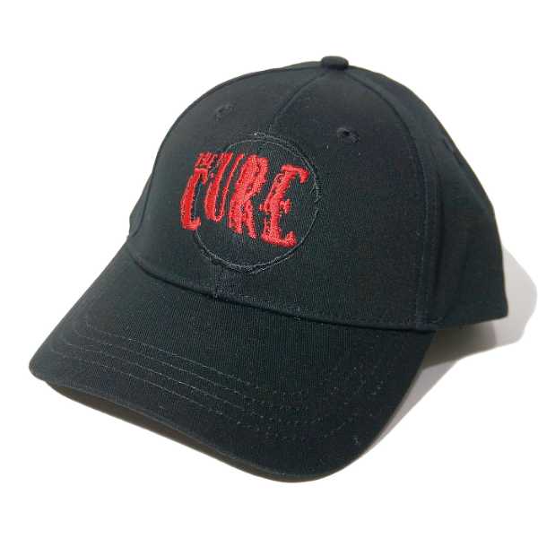 THE CURE ザ・キュアー キャップ Circle Logo-Black