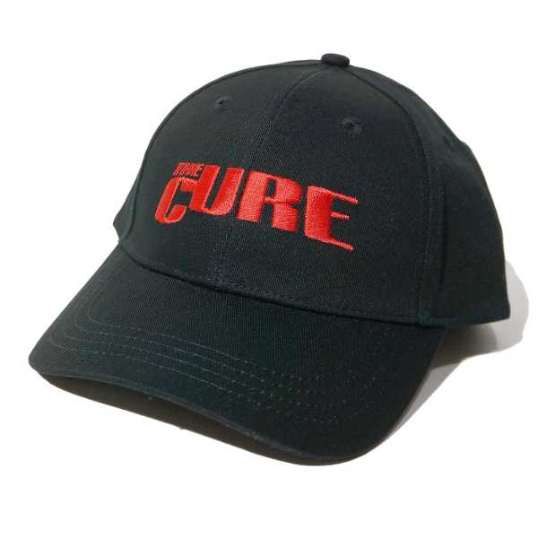 THE CURE ザ・キュアー キャップ LOGO-Black