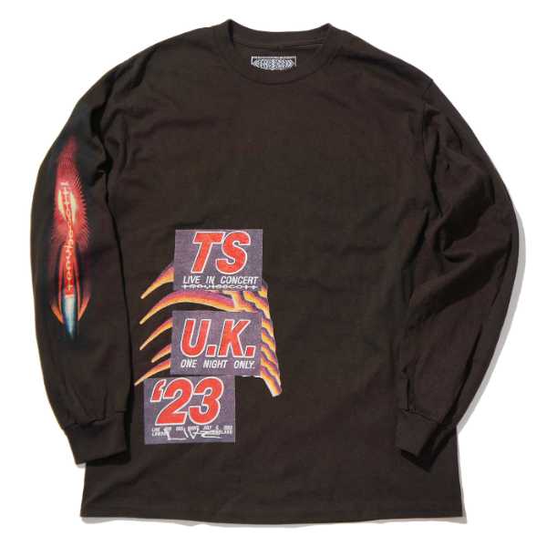 TRAVIS SCOTT ロングスリーブ Summer Run 2023 London-Brown | OSOMALO