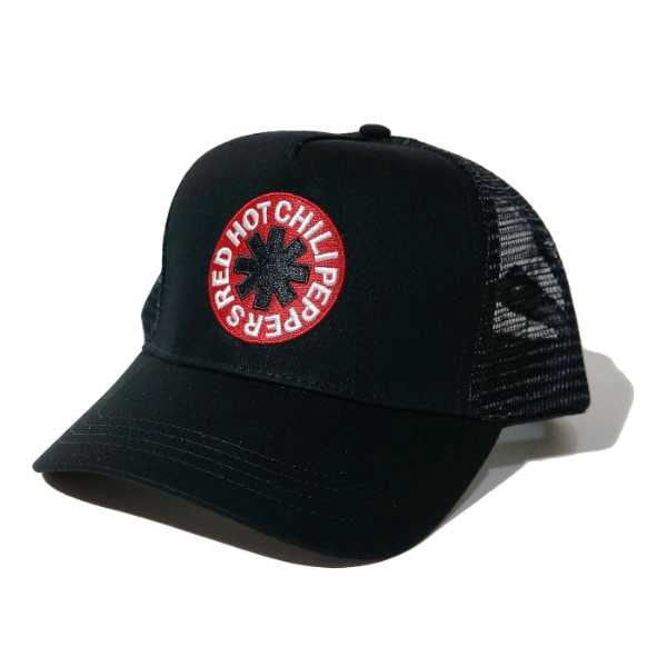 RED HOT CHILI PEPPERS メッシュキャップ Inverse Asterisk-Black