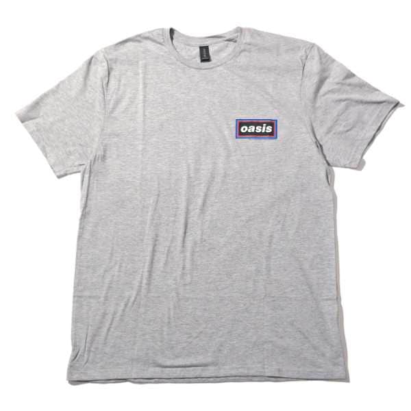 OASIS オアシス Tシャツ Lines-Grey