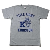 TITLE FIGHT Tシャツ Varsity-Grey|S|バンド・ブランド ▼