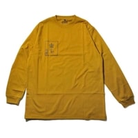 GAG ロングスリーブTシャツ Cross-Mustard|S|バンド・ブランド ▼