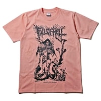 FULL OF HELL バンドTシャツ Dreaming dead dreams-Pink|F|バンド・ブランド ▼