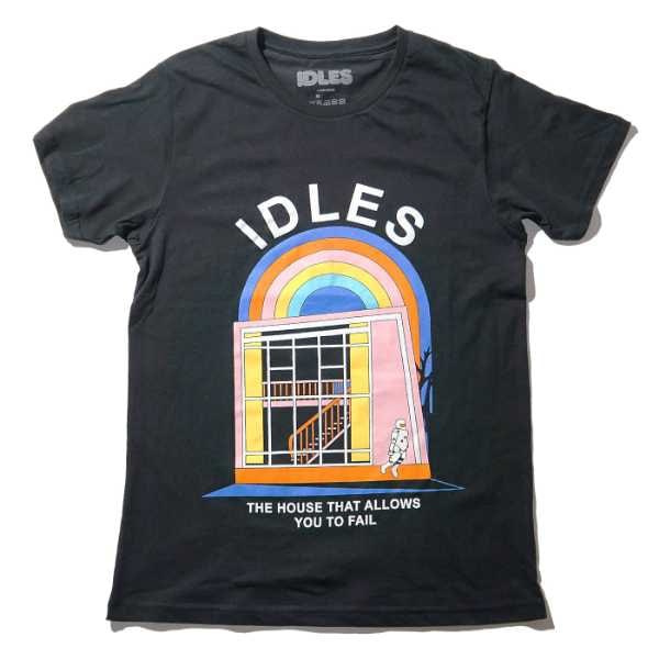 IDLES Tシャツ The House-Black