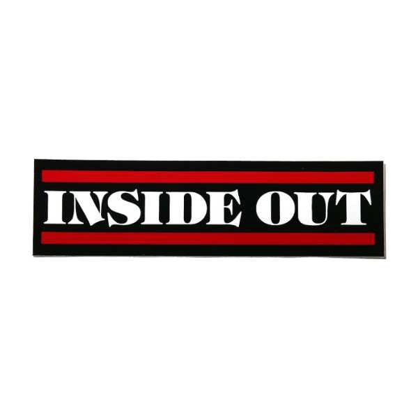INSIDE OUT バンド ロゴ ステッカー