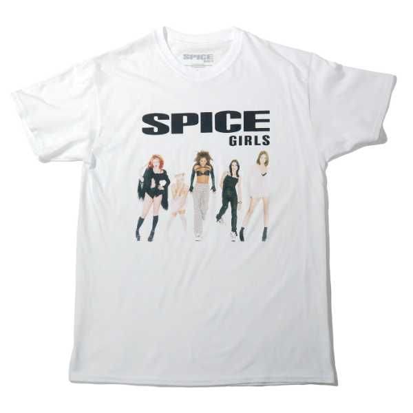 SPICE GIRLS Tシャツ Photo Poses-White