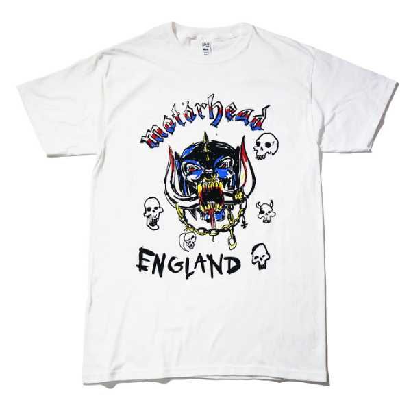 MOTORHEAD Tシャツ Doodle Logo-White
