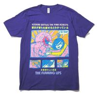 FLAMING LIPS Tシャツ Yoshimi Logo-Purple|F|バンド・ブランド ▼