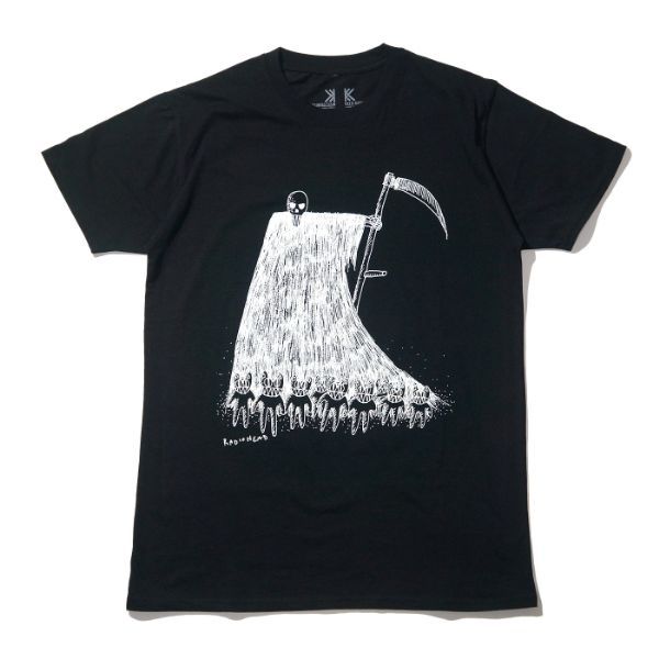 RADIOHEAD レディオヘッド Tシャツ Grim Reaper-Black