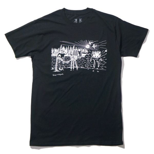 RADIOHEAD レディオヘッド Tシャツ Despot-Black