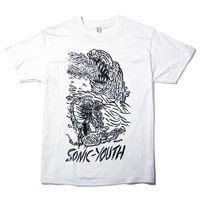 SONIC YOUTH T Savage Brighton Beach-White