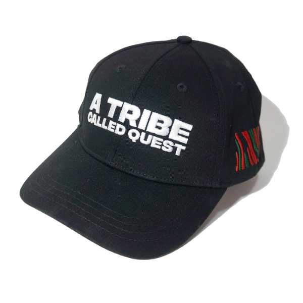 A Tribe Called Quest ベースボールキャップ Text Logo-Black