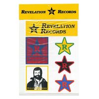REVELATION RECORDS ステッカーパック Sticker Pack|R|バンド・ブランド ▼