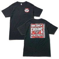 AMPHETAMINE REPTILE Records Tシャツ 限定 Dope Guns-Black|B|バンド・ブランド ▼