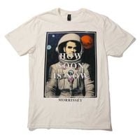 MORRISSEY Tシャツ How Soon Is Now?-Natural|M|バンド・ブランド ▼
