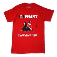 The WHITE STRIPES Tシャツ Elephant-Red|W|バンド・ブランド ▼