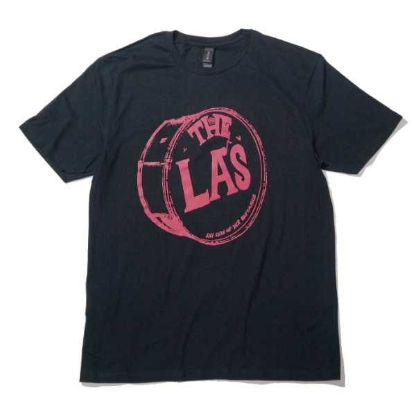 The La's Tシャツ Red Drum Head Logo-Black