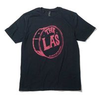 The La's T Red Drum Head Logo-Black