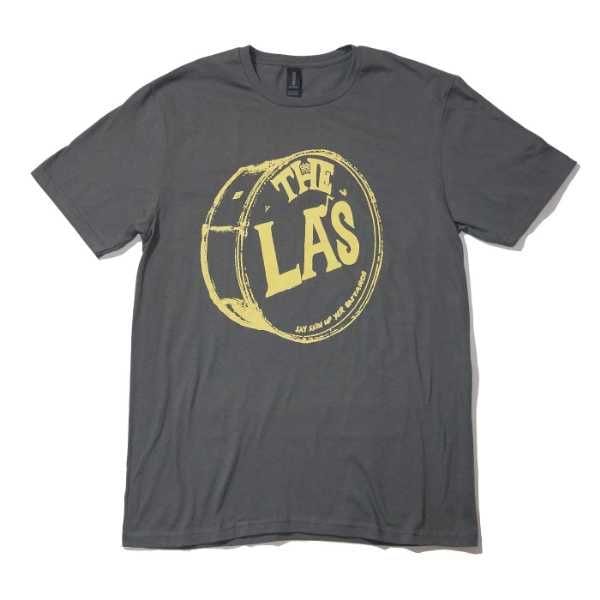 The La’s Tシャツ Yellow Drum Head Logo-Grey