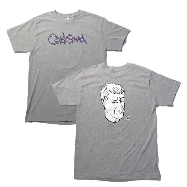 QUICKSAND Tシャツ Logo-Grey