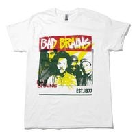 BAD BRAINS Tシャツ Colour Block-White|B|バンド・ブランド ▼