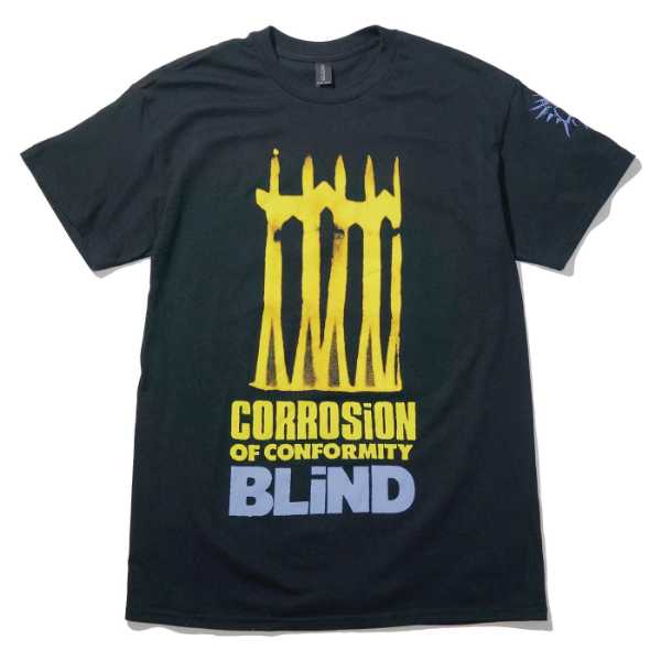 CORROSION OF CONFORMITY Tシャツ Blind-Black | OSOMALO バンドT