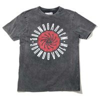 SOUNDGARDEN Tシャツ ストーンウォッシュ Circle Logo-Grey|S|バンド・ブランド ▼