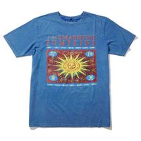 SMASHING PUMPKINS Tシャツ ストーンウォッシュ Sun Box-Blue|S|バンド・ブランド ▼