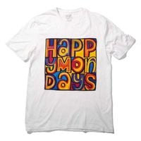 HAPPY MONDAYS Tシャツ Greatest Hits-White|H|バンド・ブランド ▼