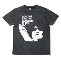 Siouxsie ＆ The Banshees Tシャツ ストーンウォッシュ At The Bbc-Grey|S|バンド・ブランド ▼