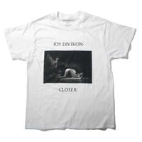 JOY DIVISION Tシャツ  Classic Closer-White|J|バンド・ブランド ▼