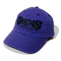 BORIS キャップ Heavy Rock Black Logo-Purple