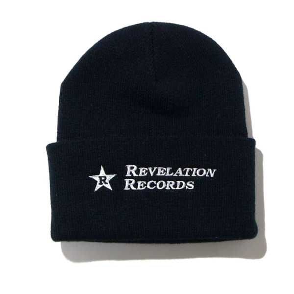 REVELATION RECORDS ビーニー Logo Beanie-Black