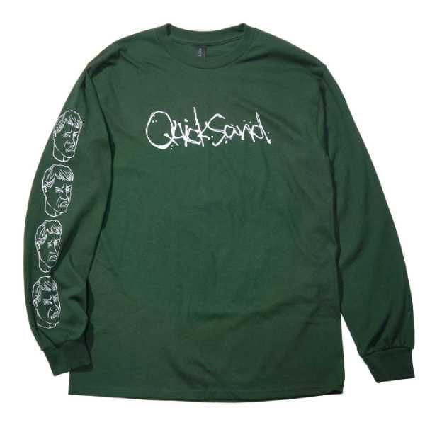 QUICKSAND ���󥰥��꡼�֥���� Logo-Green