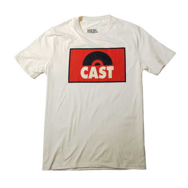 CAST Tシャツ Square Logo-Natural