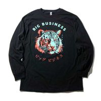 BIG BUSINESS ���� ���󥰥��꡼��T����� Smoking Tiger-Black