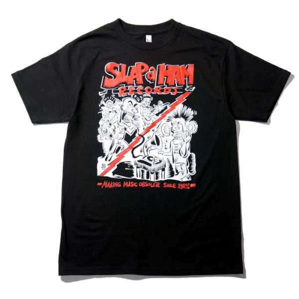 Slap A Ham Records ���� T����� Making Music Obsolete 2025-Black